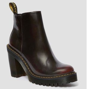 Doc Marten heeled Chelsea boots Magdalena